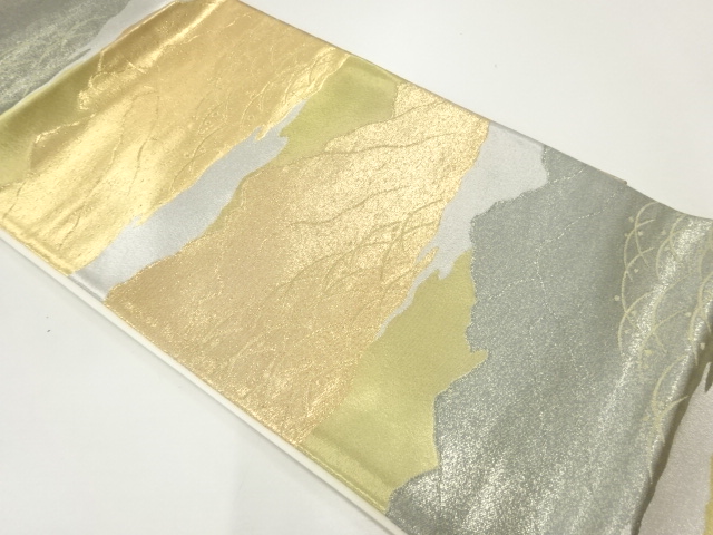 JAPANESE FUKURO OBI / WOVEN GRASS